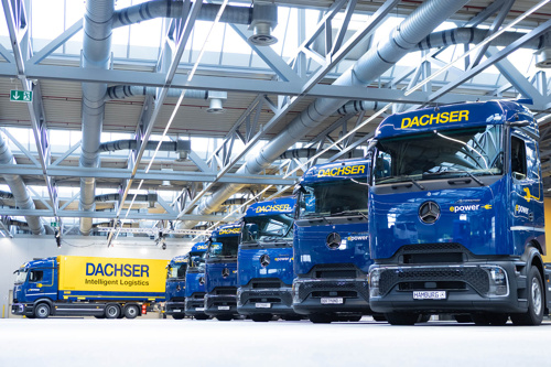 15 Mercedes-Benz eActros 600 za Dachser
