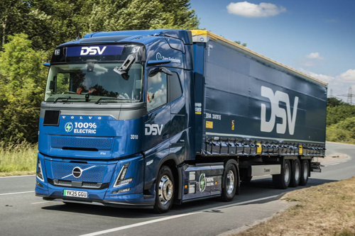 Prvi Volvo FH Aero Electric za DSV