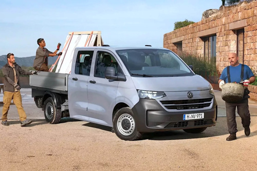 Volkswagen Transporter s duplom kabinom i sandukom