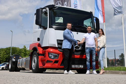 Prvi Actros za Auto Zoki d.o.o. 