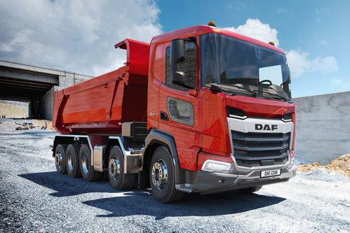 DAF s tvorničkim šasijama u 10x4 konfiguraciji