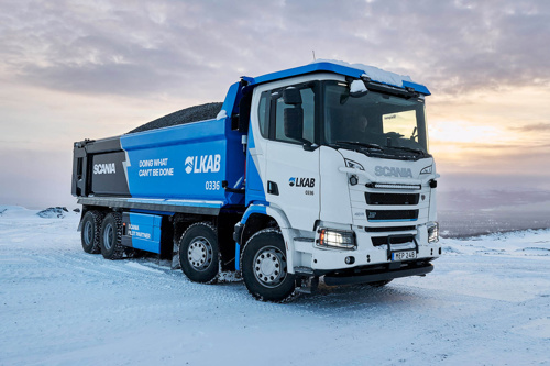 Scania XT 8x4 s električnim pogonom i NDM od 60 tona