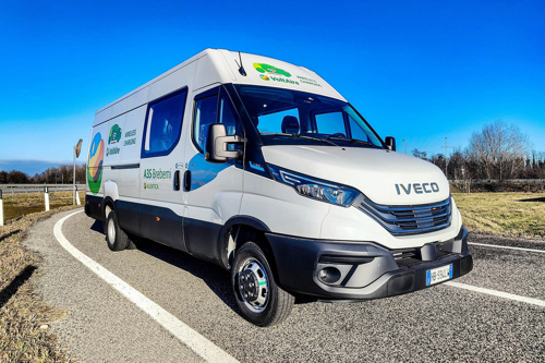 Iveco eDaily s tehnologijom bežičnog punjenja