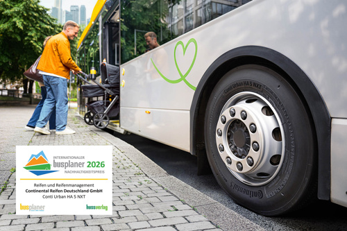Conti Urban HA 5 NXT osvojio “2026 International busplaner Sustainability Award”