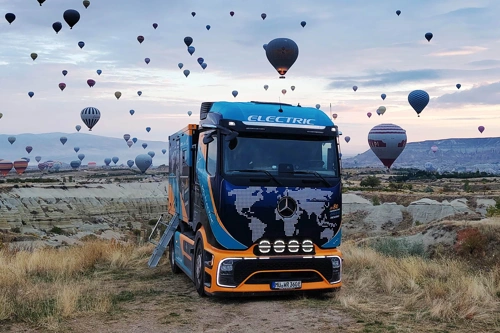 Elektrotrucker završio europsku etapu putovanja oko svijeta
